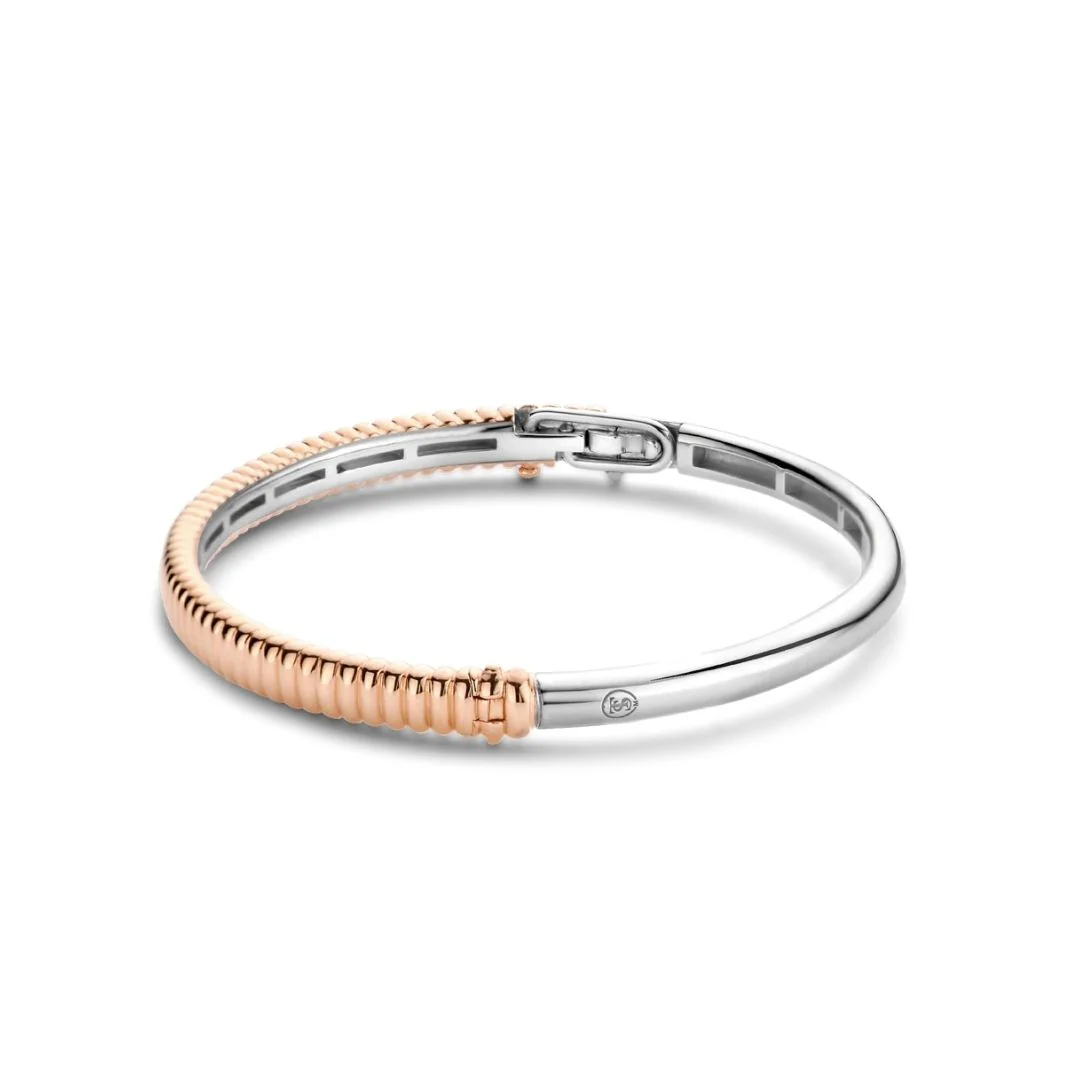 TI SENTO, rannekoru, hopeaa ja ruusukullattua hopeaa, 2956SR - Image 2