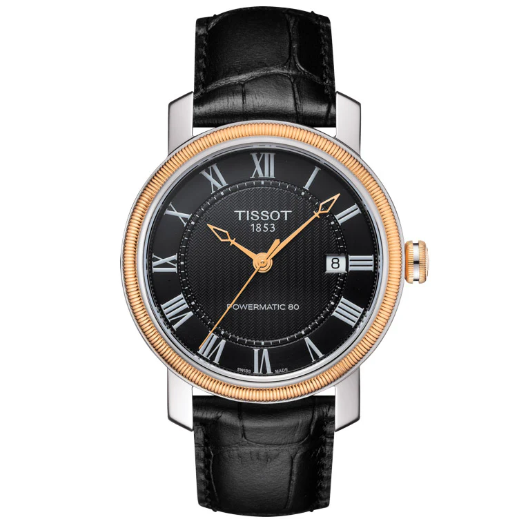 Tissot Bridgeport Powermatic 80 T097.407.26.053.00, miesten rannekello