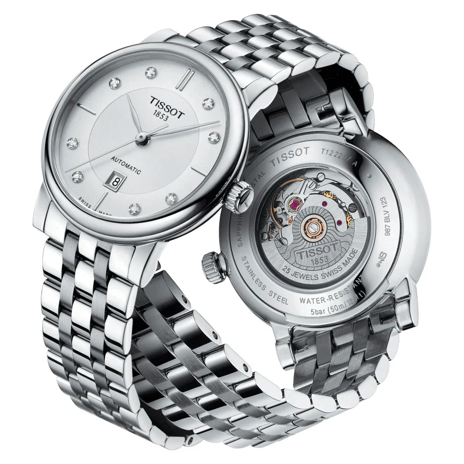 Tissot Carson Premium Automatic Lady T122.207.11.036.00, naisten rannekello - Image 3
