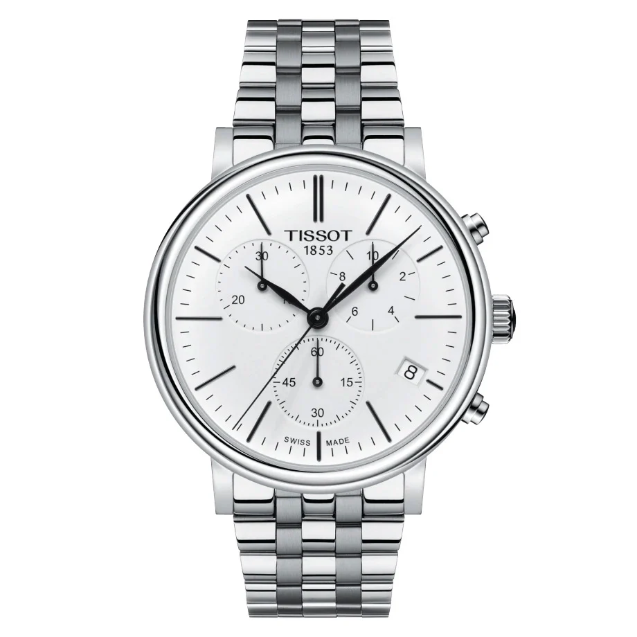 Tissot Carson Premium Cronograph T122.417.11.011.00, miesten rannekello