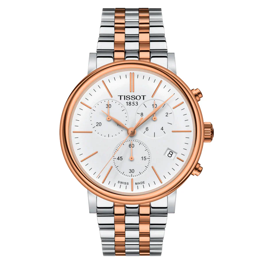 Tissot Carson Premium Cronograph T122.417.22.011.00, miesten rannekello