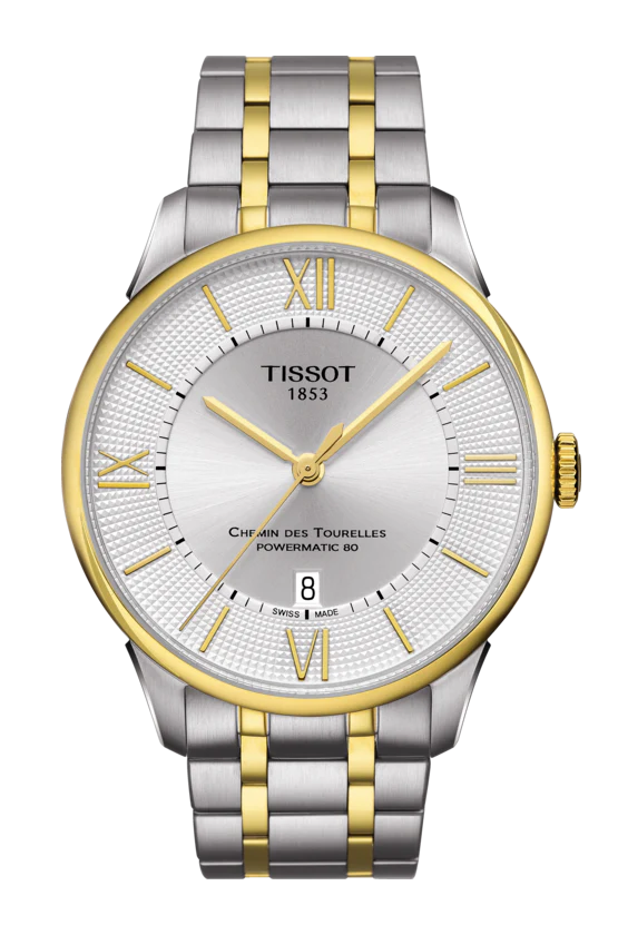 Tissot Chemin des Tourelles Powermatic 80 T099.407.22.038.00, miesten rannekello