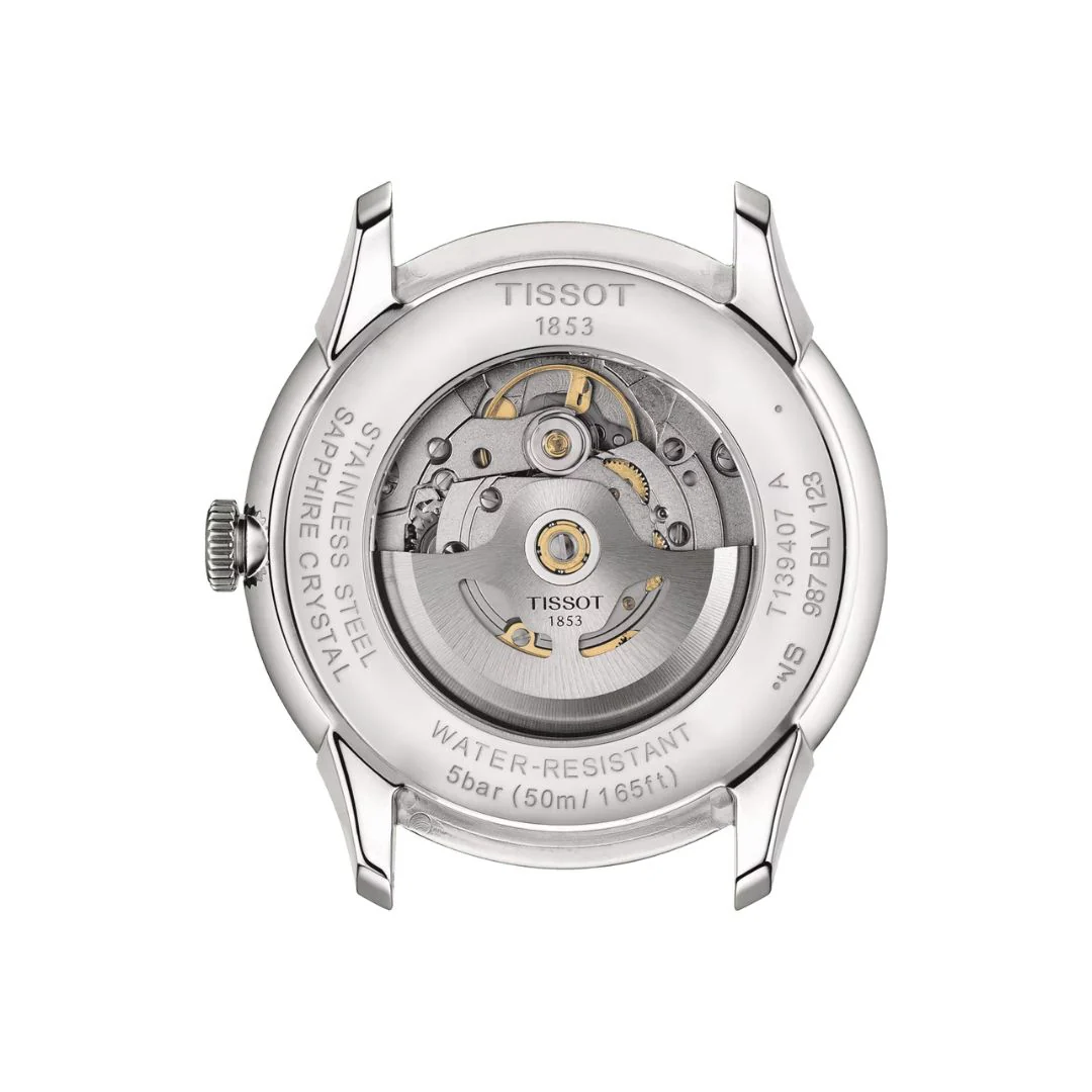 Tissot Chemin des Tourelles Powermatic 80, T1394071109100, rannekello - Image 2