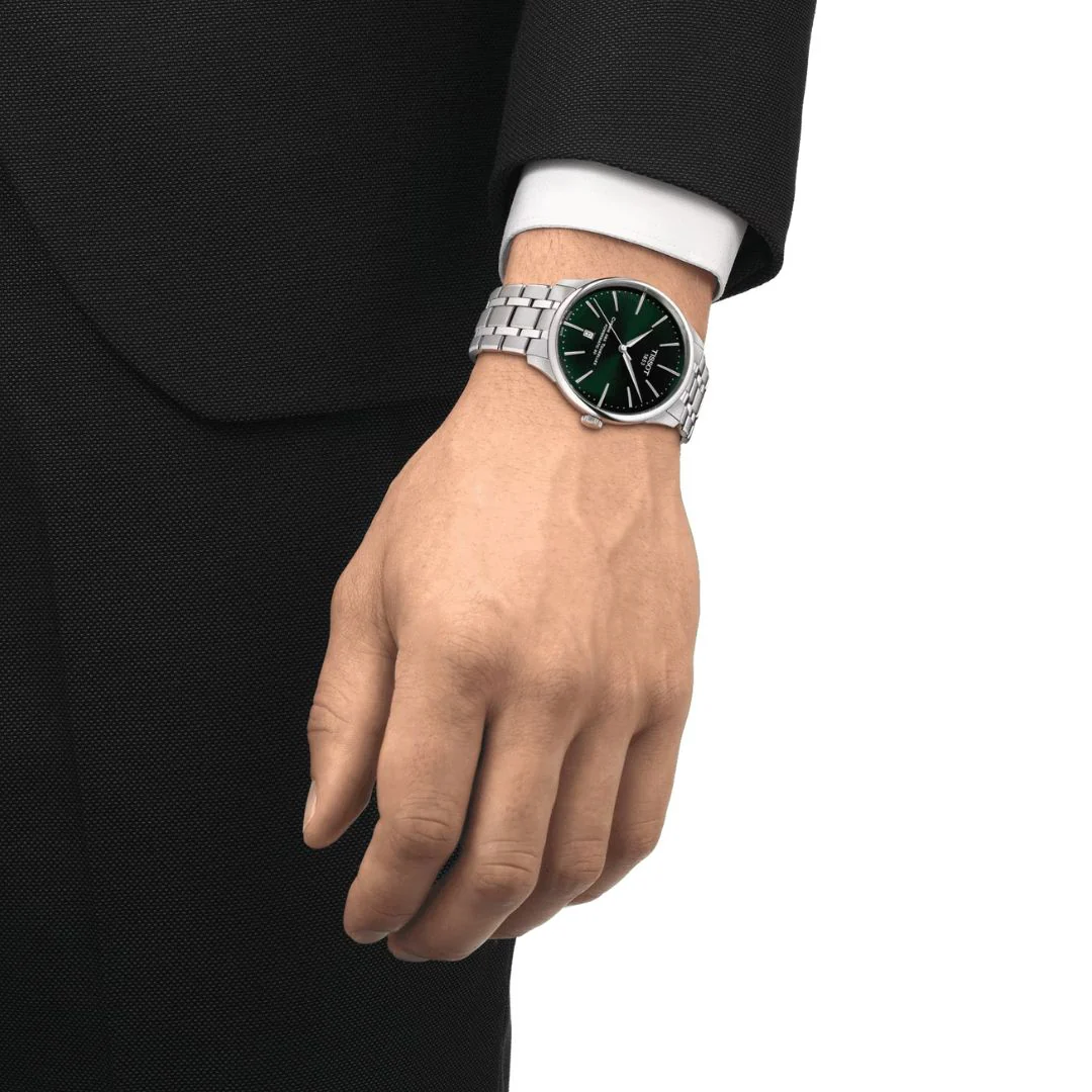 Tissot Chemin des Tourelles Powermatic 80, T1394071109100, rannekello - Image 4