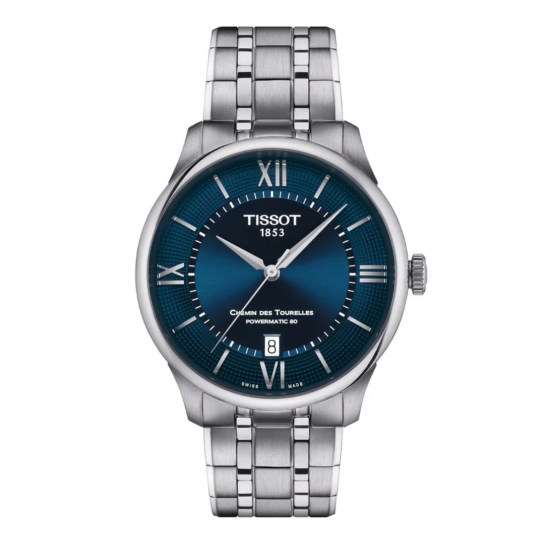 Tissot Chemin des Tourelles Powermatic 80, T1398071104800, rannekello