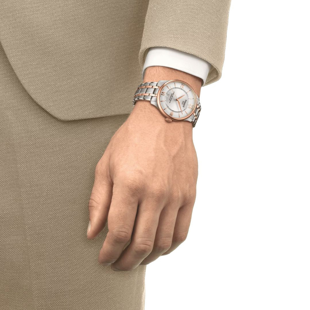 Tissot Chemin des Tourelles Powermatic 80, T1398072203800, rannekello - Image 3