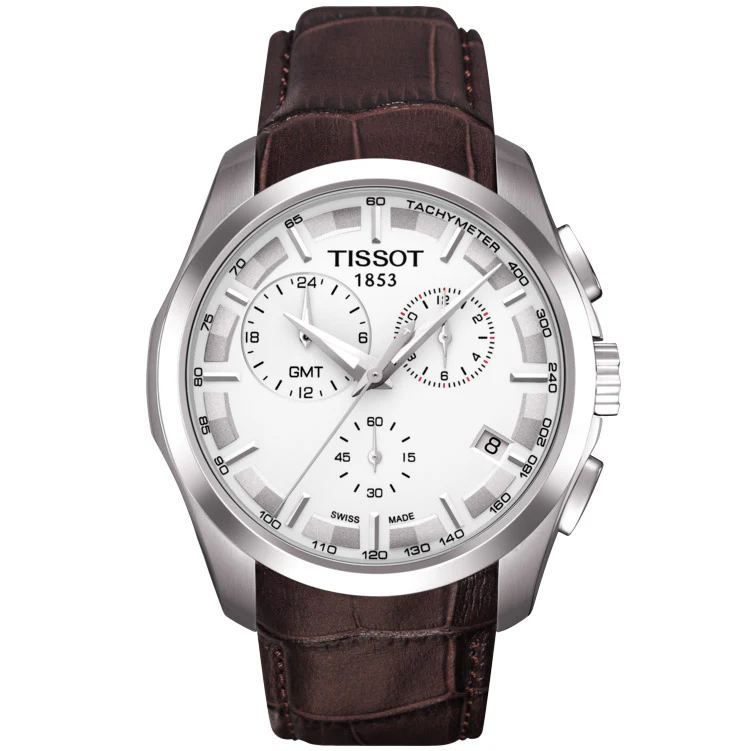 Tissot Couturier GMT T035.439.16.031.00, miesten rannekello