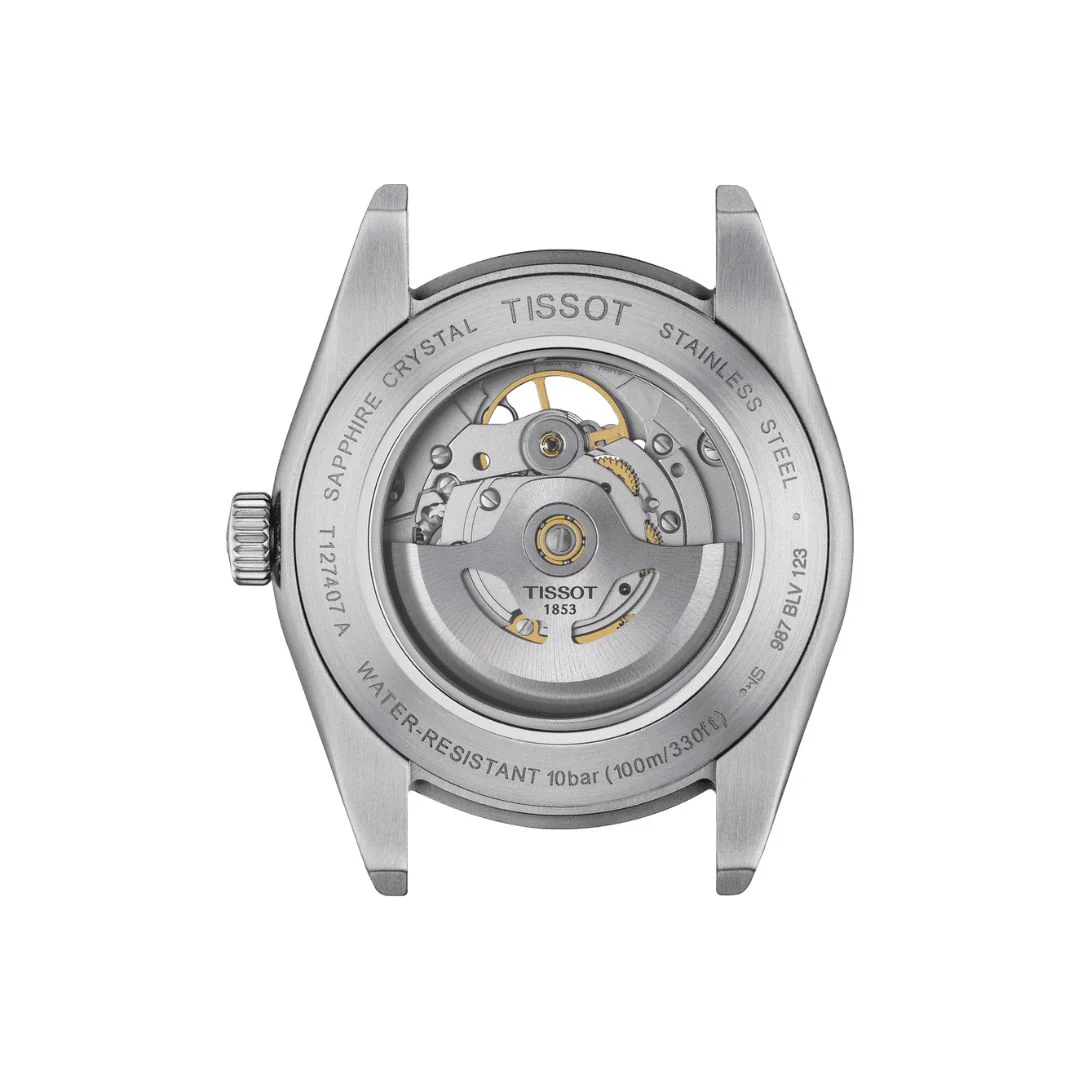 Tissot Gentleman Powermatic 80 Open Heart T1274071104101 rannekello - Image 2