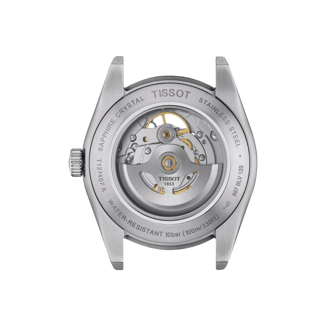 Tissot Gentleman Powermatic 80 Open Heart T1274071108100 rannekello - Image 2