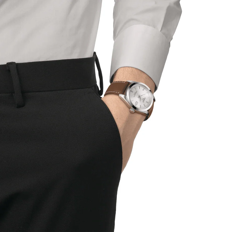 Tissot Gentleman Powermatic 80 Silicium T127.407.16.031.00, miesten rannekello - Image 3