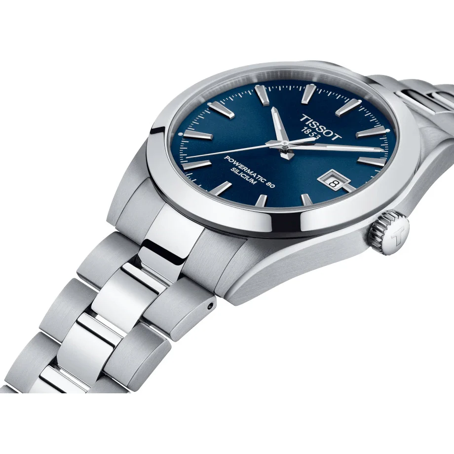 Tissot Gentleman Powermatic 80 Silicium T127.407.11.041.00, miesten rannekello - Image 5