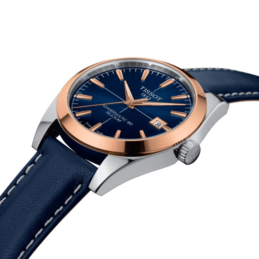 Tissot Gentleman Powermatic 80 T9274074604100 rannekello - Image 4