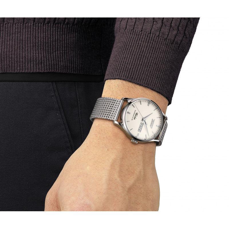 Tissot Heritage Visodate Powermatic 80 rannekello T118.430.11.271.00 - Image 2