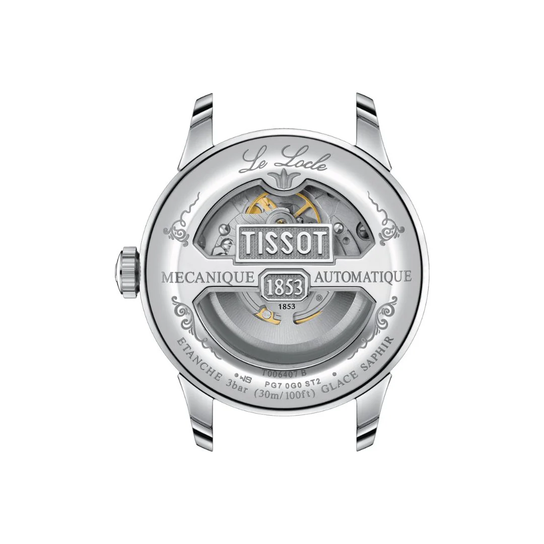 Tissot Le Locle Powermatic 80 Open Heart T0064071603301 rannekello - Image 2