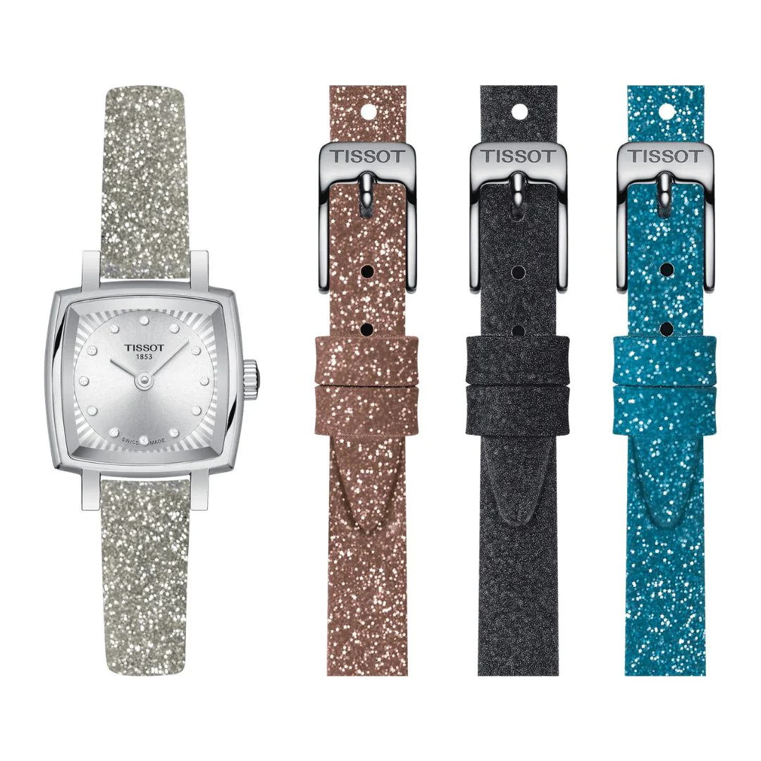 Tissot Lovely Square Festive T0581091703602 rannekello ja vaihtorannekkeet