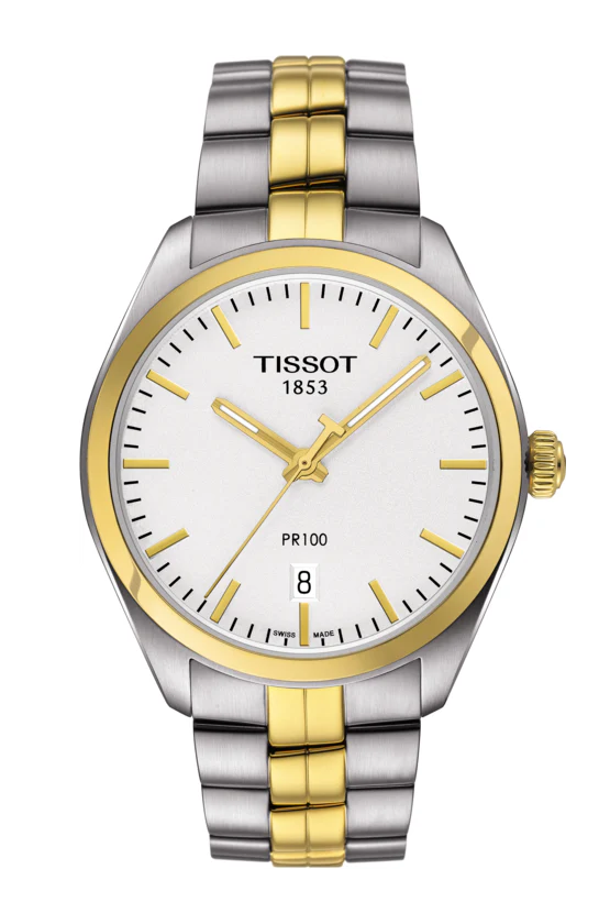 Tissot PR 100 T101.410.22.031.00, miesten rannekello, kaksivärinen