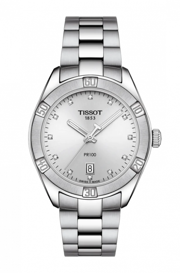 Tissot PR 100 Sport Chic T101.910.11.036.00, naisten rannekello