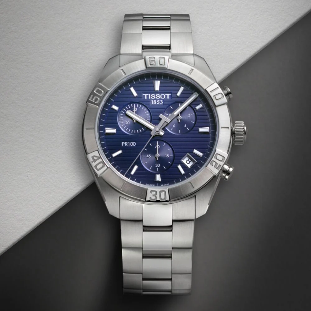 Tissot PR 100 Sport Gent Chronograph T101.617.11.041.00 rannekello - Image 4