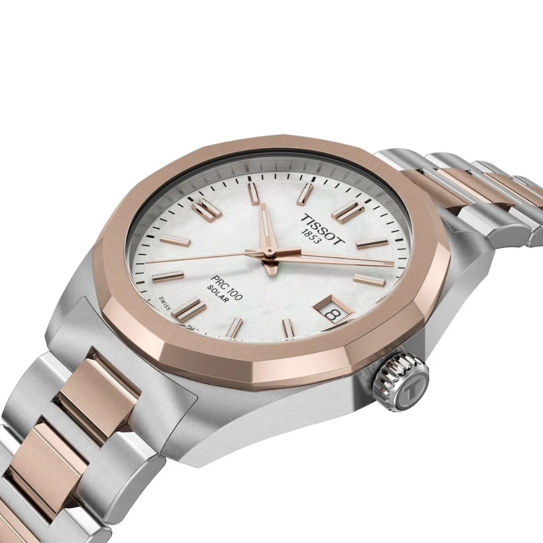 Tissot PRC 100 Solar Quartz, 34 mm, T1518222211100 rannekello - Image 2