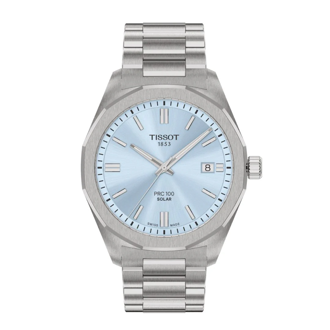 Tissot PRC 100 Solar Quartz, 39 mm, T1514221135100 rannekello
