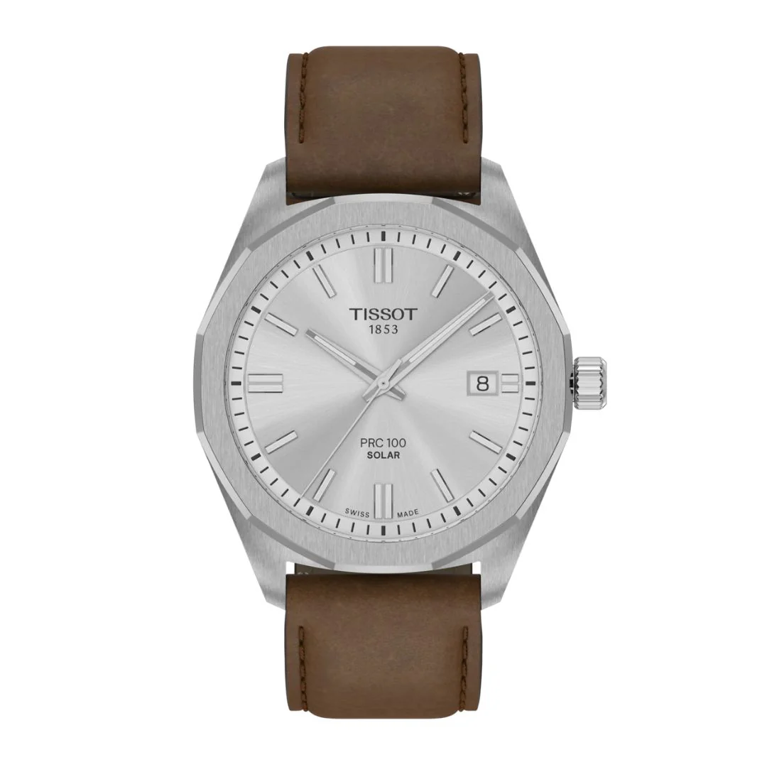 Tissot PRC 100 Solar Quartz 39 mm, T1514221603100 rannekello