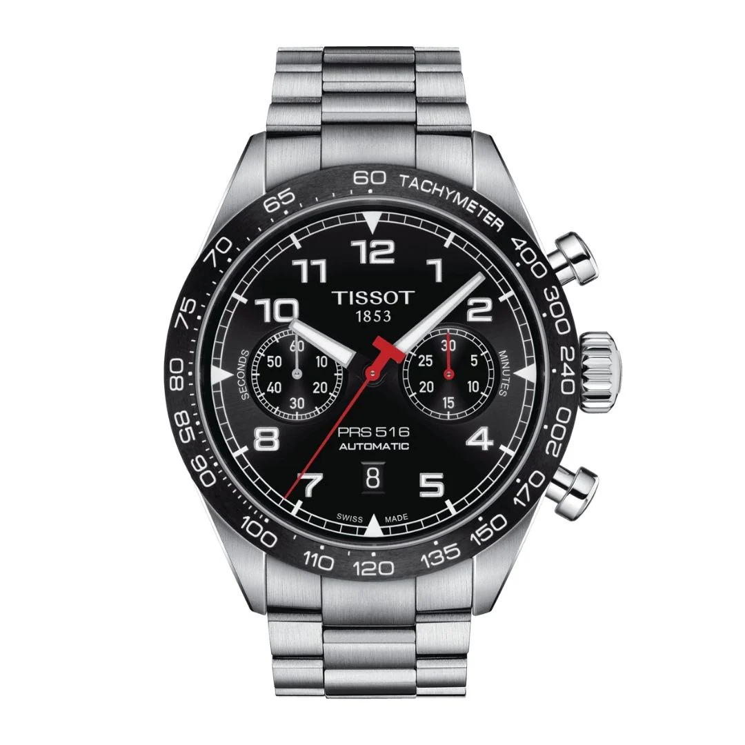 Tissot PRS 516 Chronograph, T1316271105200 rannekello