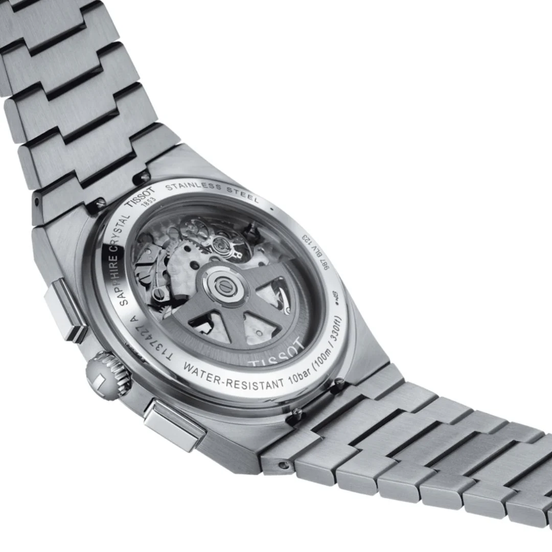 Tissot PRX Automatic Chronograph, T1374271109100, rannekello - Image 4