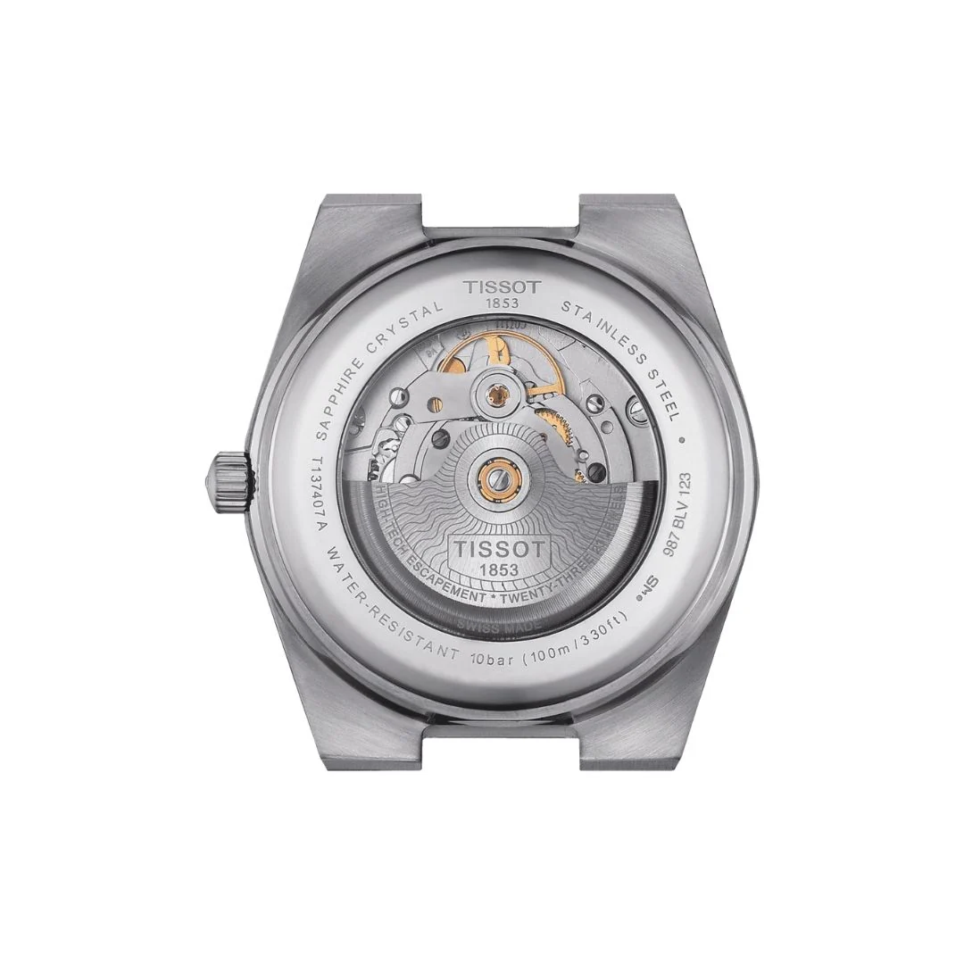 Tissot PRX Powermatic 80, teräs ja 18K ruusukulta T9314074129100 rannekello - Image 4