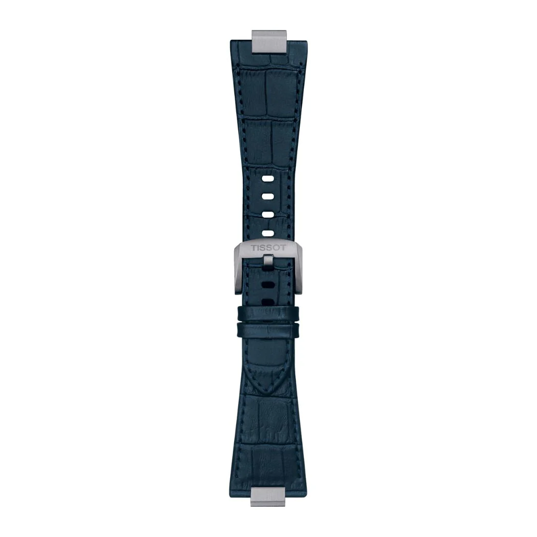 Tissot PRX ranneke, 12 mm, tummansininen nahka, T852047701 - Image 3