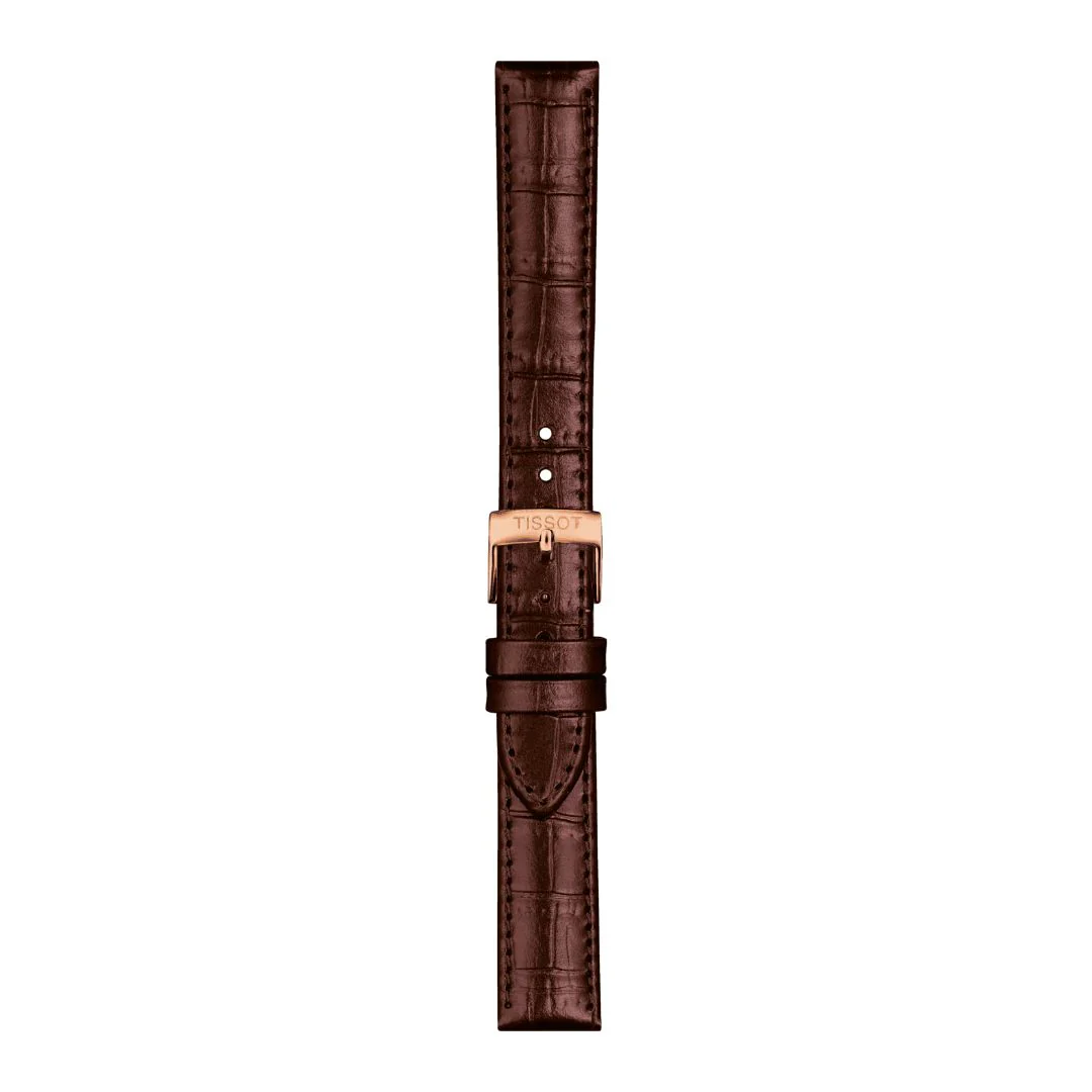 Tissot ranneke, 15 mm, ruskea nahka, T852043042 - Image 3
