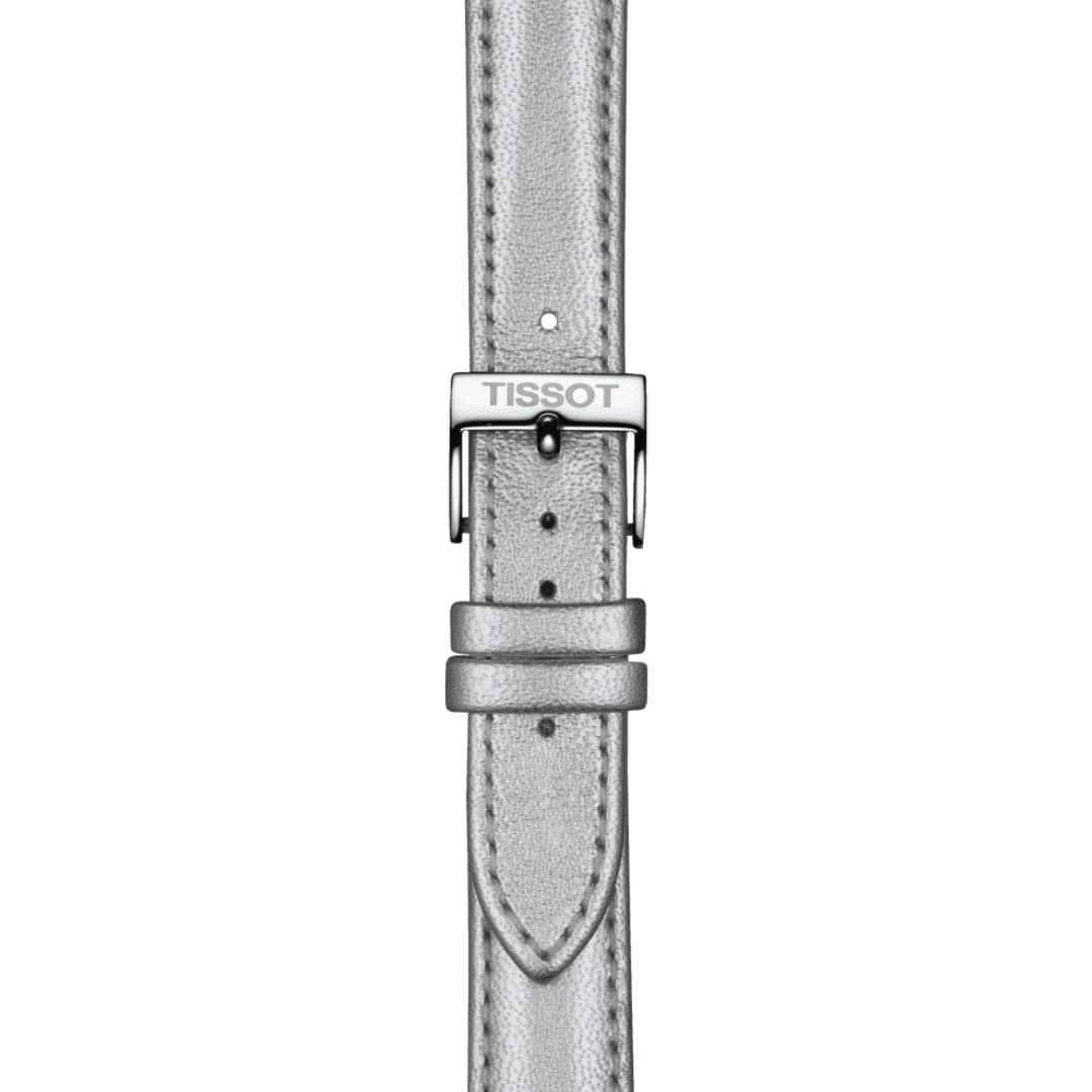 Tissot ranneke, 16 mm, harmaa nahka, T852047129
