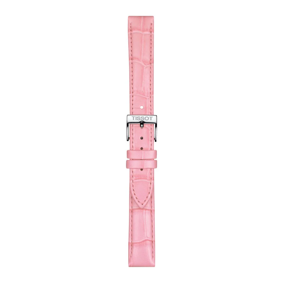 Tissot ranneke, 16 mm, vaaleanpunainen nahka, T852047114 - Image 2