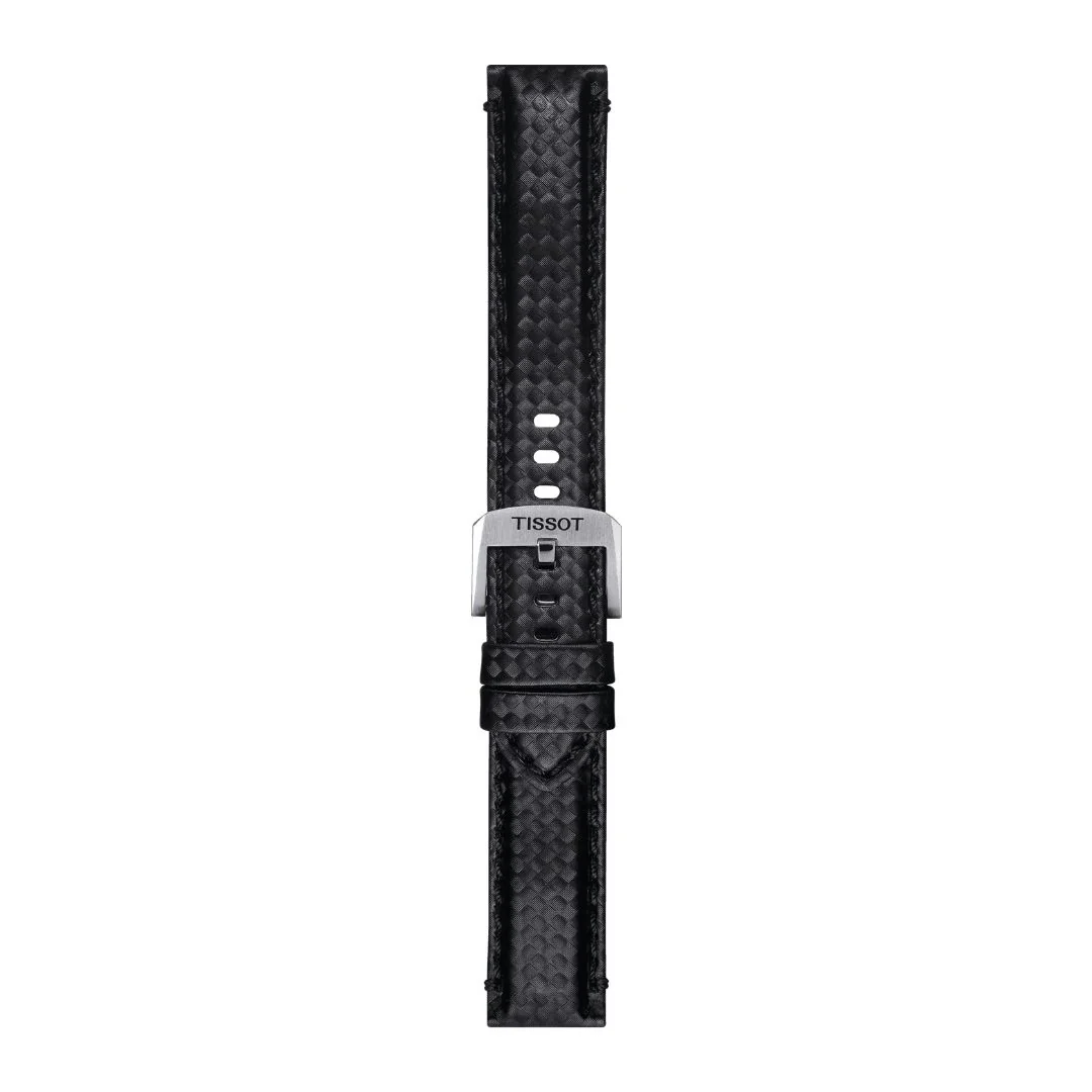 Tissot ranneke, 20 mm, musta kangas, T852046829 - Image 3
