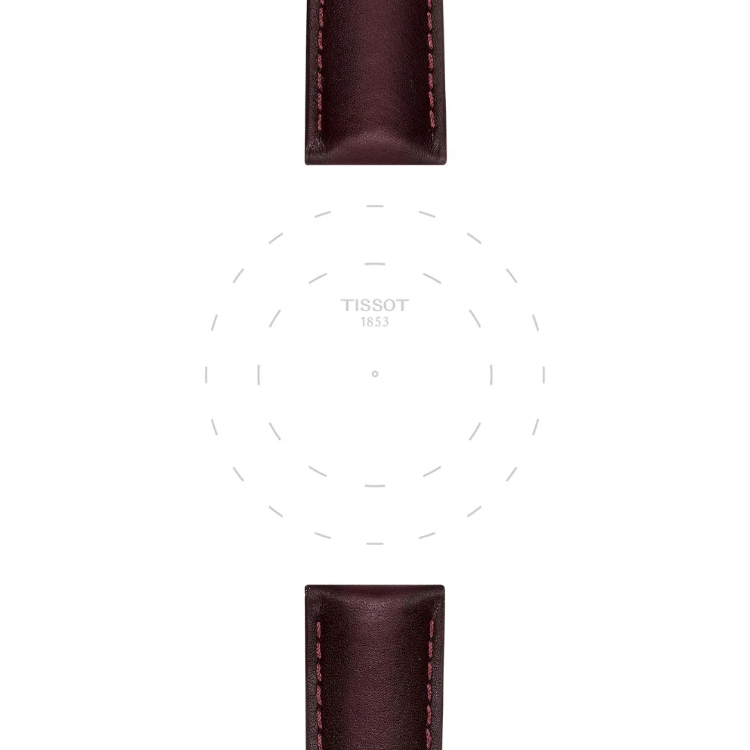 Tissot ranneke, 20 mm, ruskea nahka, T852046838 - Image 2