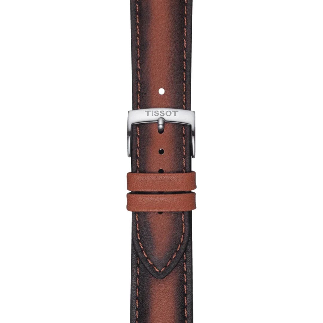 Tissot ranneke, 20 mm, ruskea nahka, T852046842