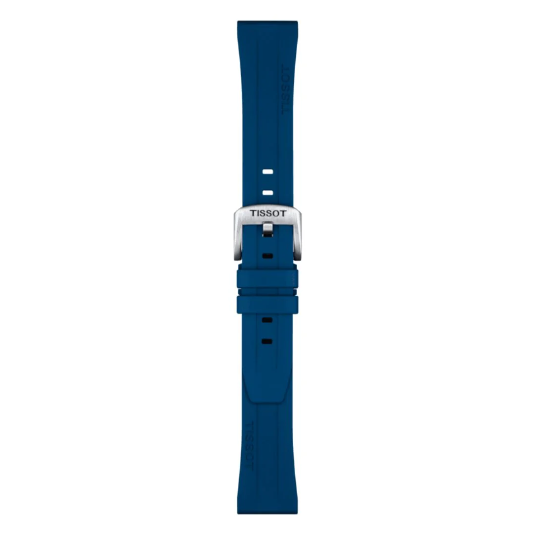 Tissot ranneke, 20 mm, sininen silikoni, T852044837 - Image 2
