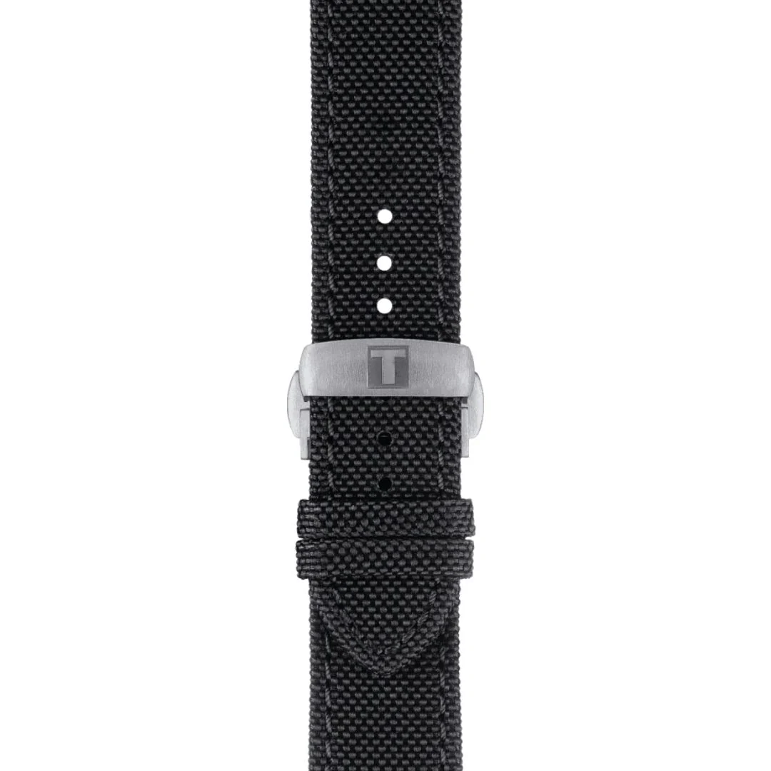 Tissot ranneke, 21 mm, musta kangas, T852043157
