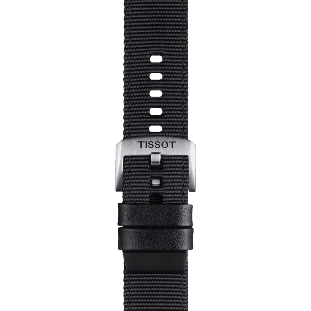 Tissot ranneke, 22 mm, musta kangas, T852046769
