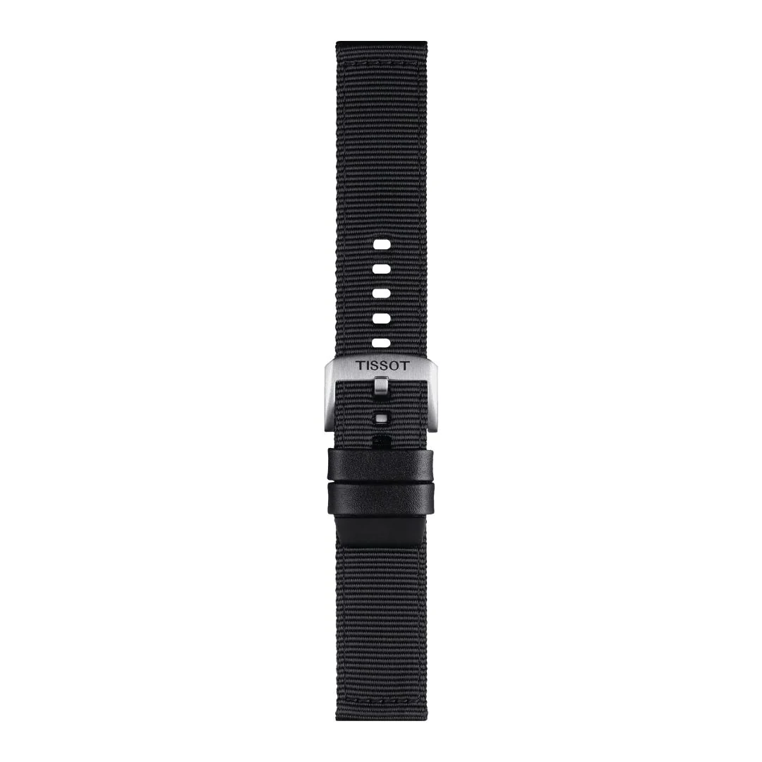 Tissot ranneke, 22 mm, musta kangas, T852046769 - Image 2