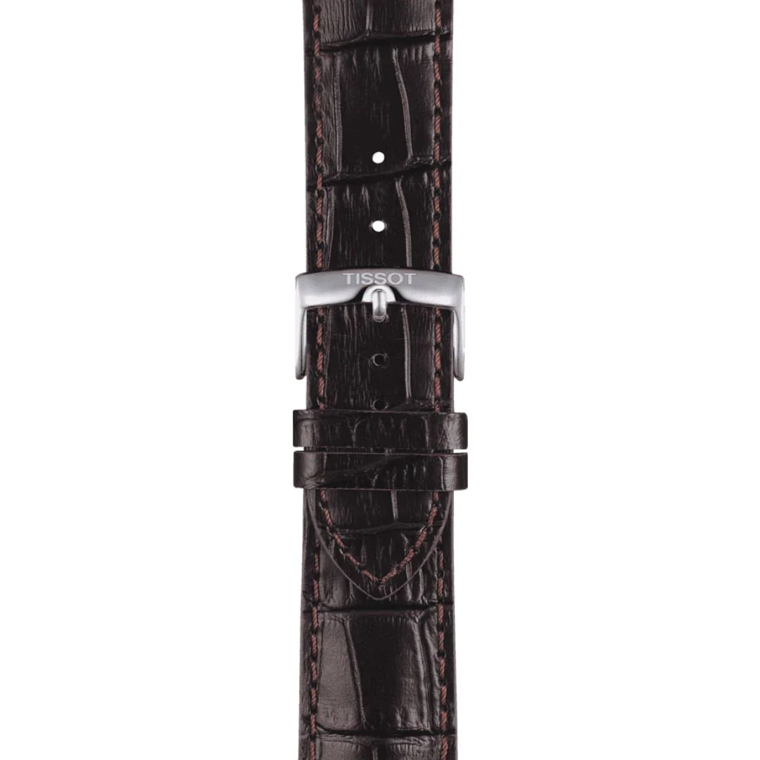 Tissot ranneke, 22 mm, ruskea nahka, T852041655