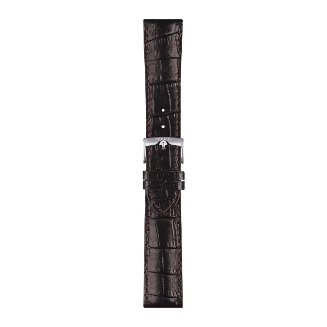 Tissot ranneke, 22 mm, ruskea nahka, T852041655 - Image 3