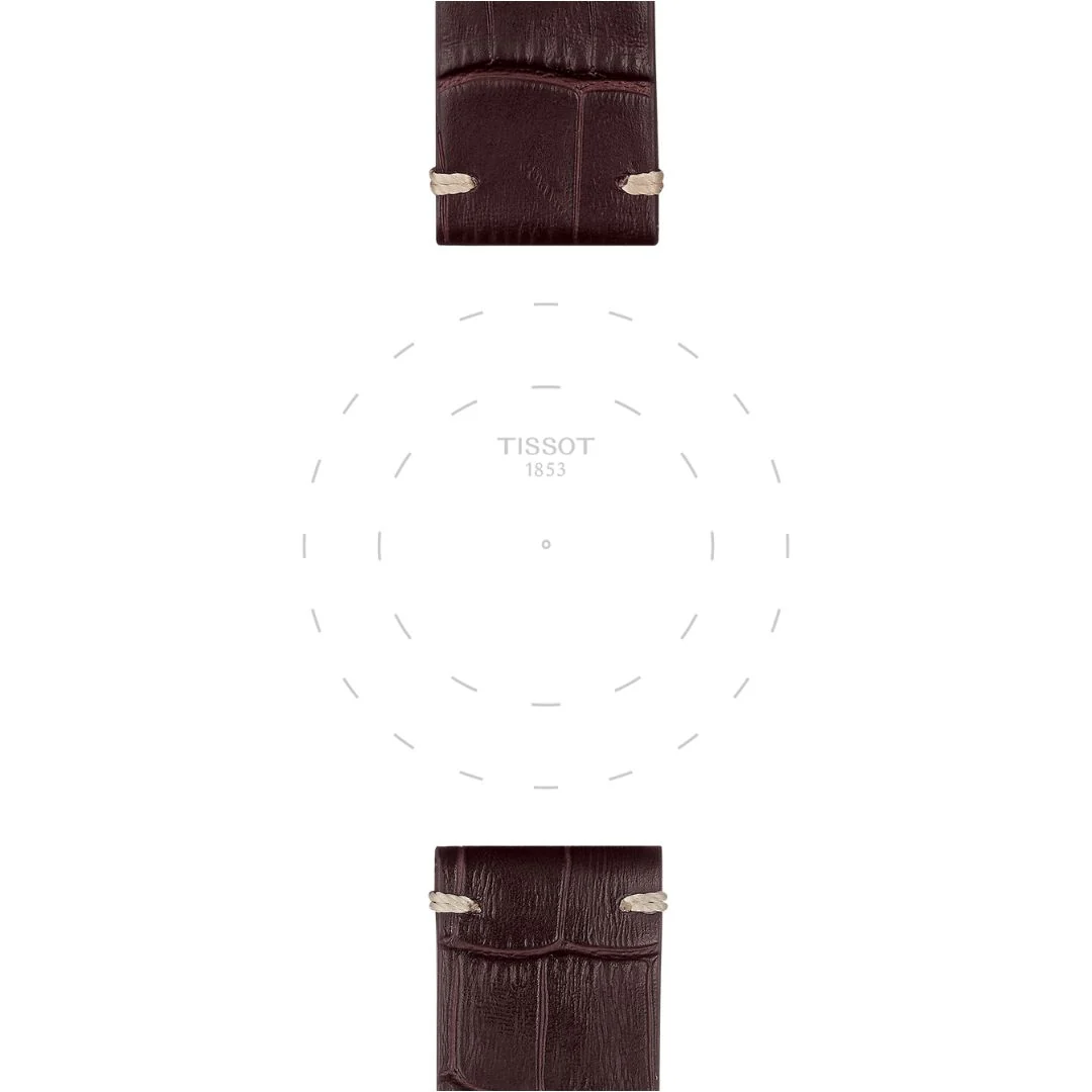 Tissot ranneke, 22 mm, ruskea nahka, T852046773 - Image 2