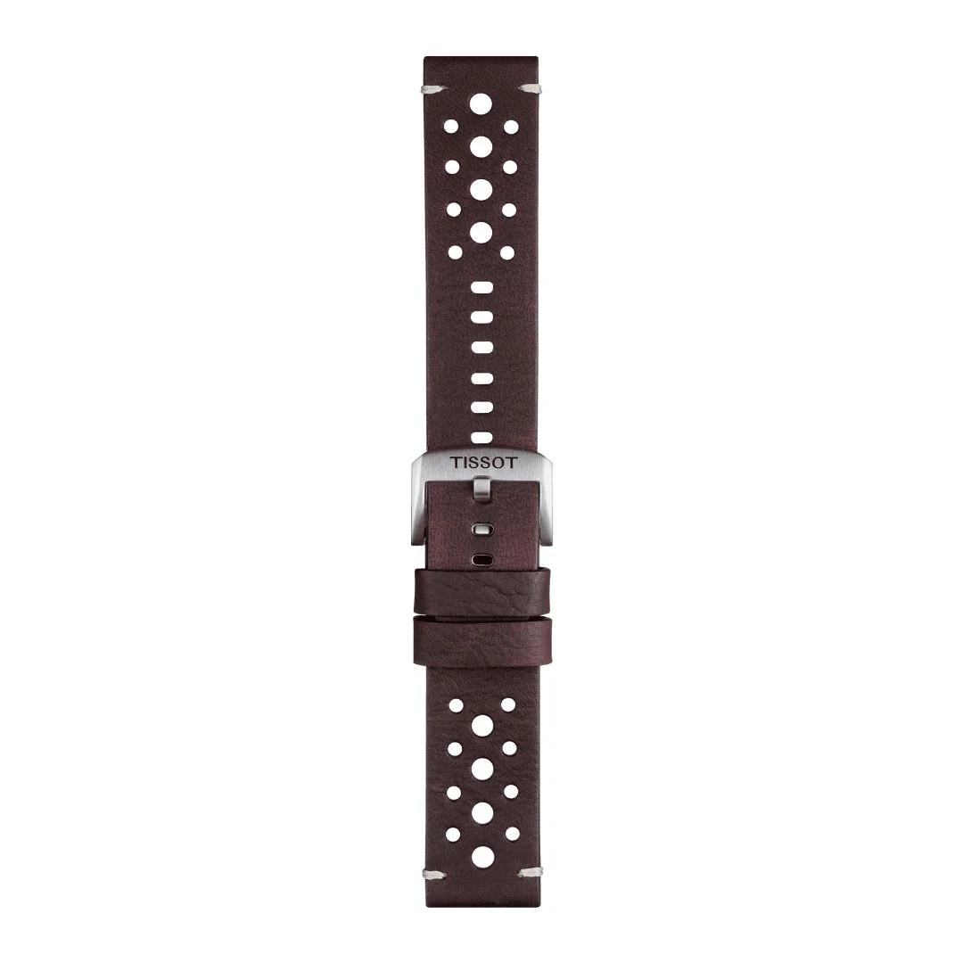 Tissot ranneke, 22 mm, ruskea nahka, T852046777 - Image 3