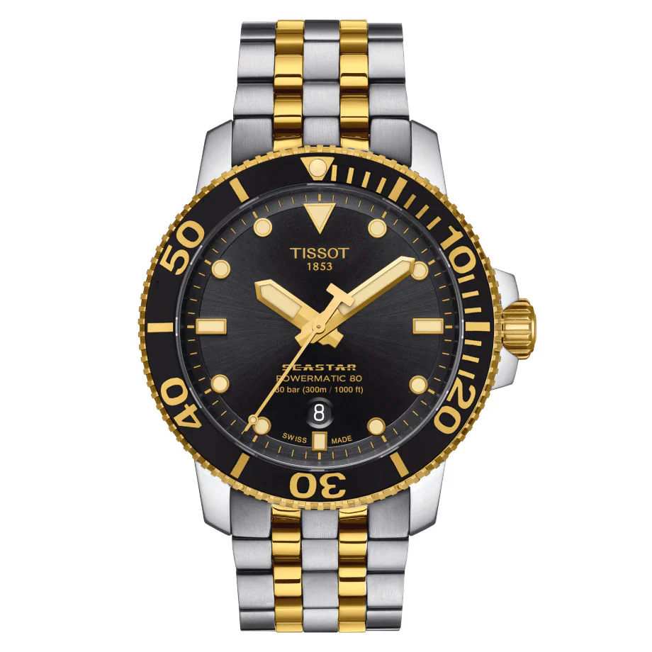 Tissot Seastar 1000 Powermatic 80 T120.407.22.051.00, miesten rannekello
