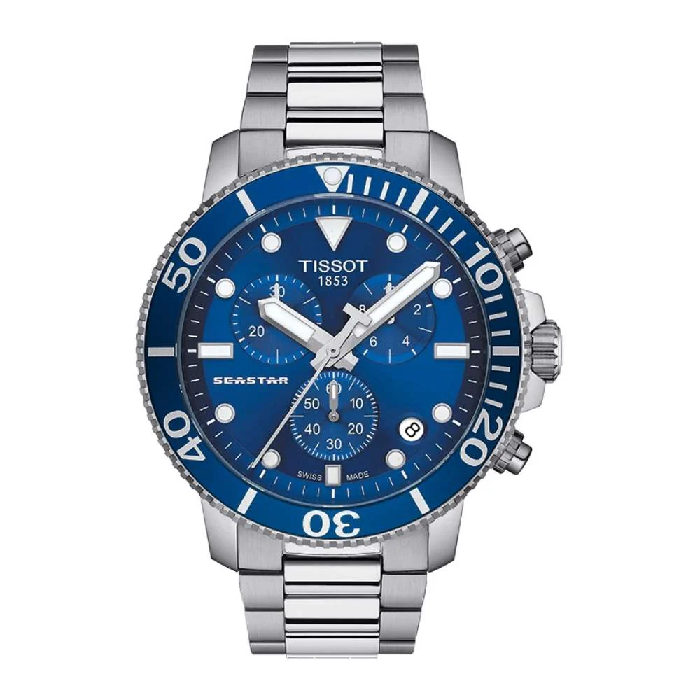 Tissot Seastar 1000 Chronograph T120.417.11.041.00, miesten rannekello