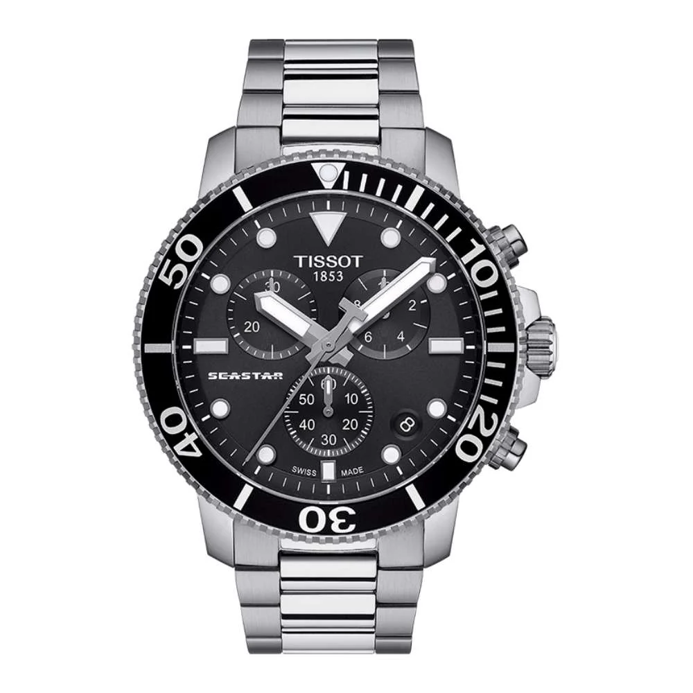 Tissot Seastar 1000 Chronograph T120.417.11.051.00, miesten rannekello