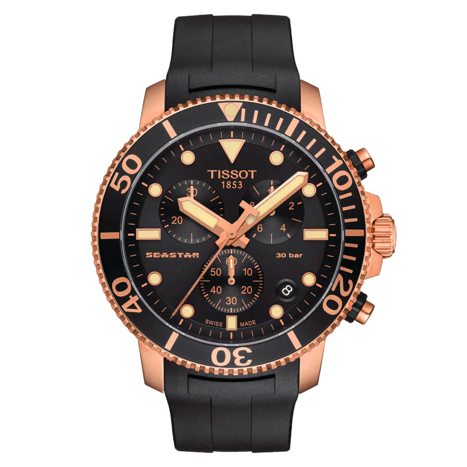Tissot Seastar 1000 Chronograph T120.417.37.051.00, miesten rannekello