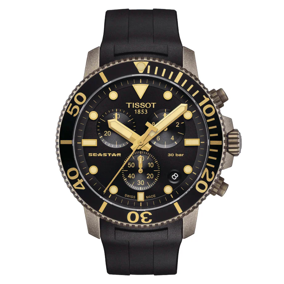 Tissot Seastar 1000 Chronograph T120.417.37.051.01, miesten rannekello