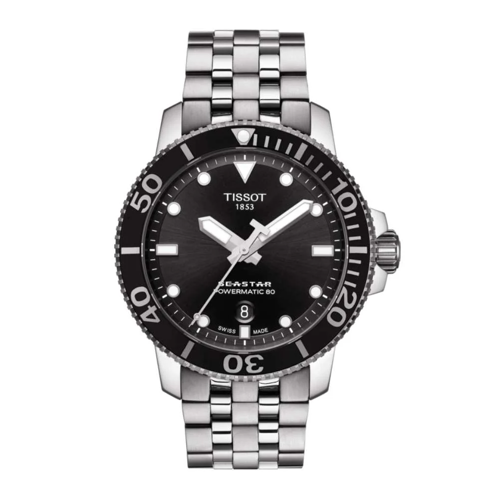 Tissot Seastar 1000 Powermatic 80 T120.407.11.051.00, miesten rannekello
