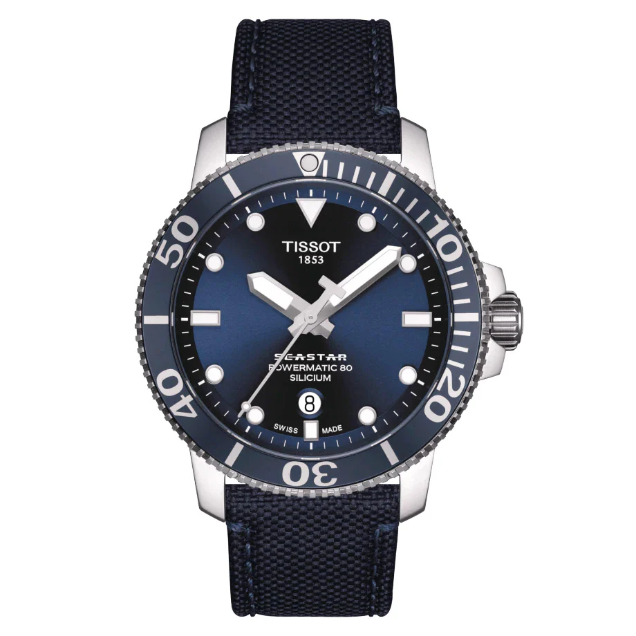 Tissot Seastar 1000 Powermatic 80 T120.407.17.041.01, miesten rannekello